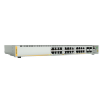 ALLIED TELESIS AT-X230-28GP-90 – Switch PoE+ Administrable / 24 Puertos Gigabit / 4 SFP / Capa 3 / 370 W / 41.7 Mpps