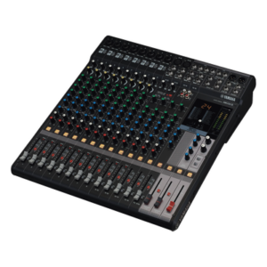 YAMAHA MG16XCV – Mezcladora de Audio Analógica / 16 Canales / 10 Entradas de Micrófono / 4 Buses Auxiliares / Efectos SPX 24 Programas / Chasis Metálico