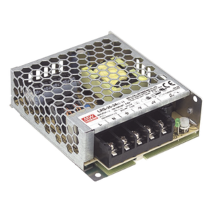 MEANWELL LRS3524 – Fuente de Poder Conmutada / 350W / 24Vcc / 14.6A / Entrada CA Seleccionable / 115 x 30 x 215 mm