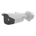 HIKVISION DS-2TD2628-7/QA – Cámara Bala IP Dual / Térmica 256 x 192 / Óptica 4 Megapixel / IR 30 m (98.4 ft) / PoE / Termométrica / Sirena / IP66