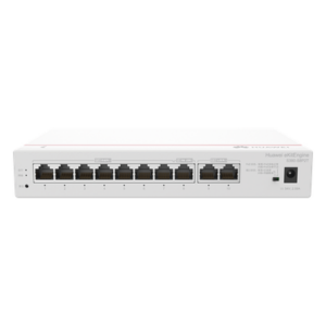 HUAWEI S380-S8P2T – Router Controlador / 8 Puertos PoE LAN Gigabit / 2 Puertos WAN Gigabit / 1 Puerto LAN/WAN Gigabit / PoE 124 W / 64 APs / 250 Clientes / 16 Gbps Switching
