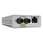 ALLIED TELESIS AT-MMC200/ST-960 – Convertidor de Medios / Fast Ethernet a Fibra Óptica / Multimodo ST / 2 km / Auto-MDI/MDIX / Jumbo Frames 10 KB