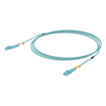 UBIQUITI UACC-OFC-MM-3M – Jumper de Fibra Óptica Multimodo / LC-LC Duplex / 10 Gbps / 50/125 OM3 / 3 Metros (9.84 Pies) / Color Aqua