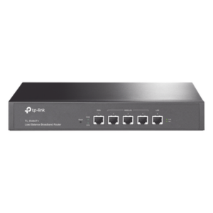 TP-LINK TL-R480T – Router Balanceador de Carga / 4 Puertos WAN / 30,000 Sesiones Concurrentes / Firewall Integrado / Control de Banda por IP