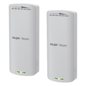 RUIJIE RG-EST100-E – Kit Enlace Inalámbrico / 2.4 GHz / 300 Mbps / Alcance 500 m (1640 ft) / IP55 / 2x2 MU-MIMO / Dual LAN