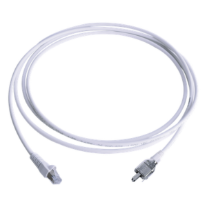 SIEMON T2E2-02M-B02L – Patch Cord / Cat5e / 2 Pares / Conector Modular / LS0H / 2 m (6.56 ft) / Blanco