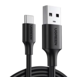 UGREEN 20884 – Cable USB-A a USB-C / Carga y Sincronización / 60W PD / 5 Gbps / 2 m (6.6 ft) / 10,000+ Flexiones