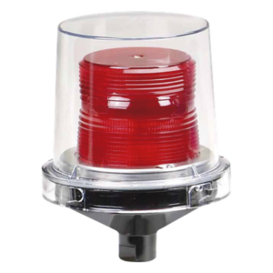 FEDERAL SIGNAL INDUSTRIAL 225XL-120240-R – Luz de advertencia LED para ubicaciones peligrosas / Clase I Div 2 / Clase II Div 2 / Clase III / 120-240 VCA / Rojo / IP66 IP69K
