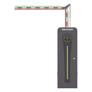 HIKVISION KT-320-ART(3ML) – Barrera Vehicular Automática / Brazo Articulado LED 3 m (9.8 ft) / Motor Brushless 24 VDC / 360 Ciclos/Hora / Semáforo Rojo-Verde / Control Bluetooth