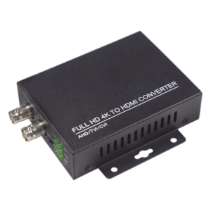 EPCOM MCVTHD3 – Convertidor de video / CVI TVI AHD CVBS a HDMI / Salida 1080P 60fps / Bucle BNC / Soporte 8MP / Alimentación 5V 1A