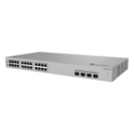 HUAWEI S310S-24P4JX – Switch Administrable / Capa 2+ / 24 Puertos PoE+ Gigabit / 2 SFP 2.5 Gbps / 2 SFP+ 10 Gbps / PoE Perpetuo / 400 W / 1.64 ft x 1.45 ft x 0.14 ft