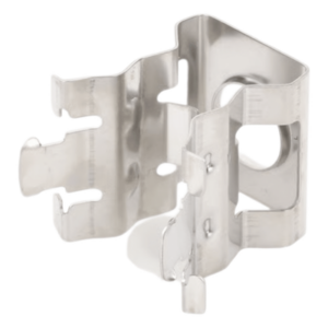 Syscom CSH12 – Sujetador Snap-In para Cable Coaxial / Acero Inoxidable 304 / 1/2 in / Capacidad 0.64 in (16.3 mm) / Kit 10 Piezas