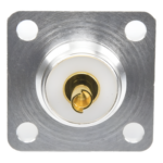 RF INDUSTRIES,LTD RFU-521-ST – Conector RF Hembra / UHF SO-239 / Montaje Chasis 4 Hoyos / Terminal Soldable / Aislante Teflón