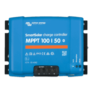 VICTRON ENERGY SSMPPT100/50 – Controlador de Carga Solar MPPT / 50A / 100V PV / 12-24V Auto / IP43 / Sin Ventilador / Bluetooth Integrado