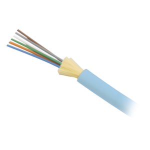 SIEMON 9BB5P006D-T312A – Cable de Fibra Óptica / 6 Hilos / OM3 50/125 µm / Tight Buffer 900 µm / Dieléctrico / Plenum OFNP / 1 Metro (3.28 Pies)