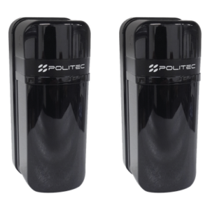 Politec ALESWS – Detector Fotoeléctrico / Alcance 60 m (196.9 ft) Exterior / 350 m (1148.3 ft) Interior / Batería 36 Meses / Alineación Óptico-Acustica / 4 Canales / Doble Rayo Infrarrojo