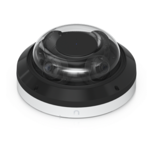 UBIQUITI UVC-AI-MS-4-W – Cámara Multisensor IP / 32 MP (4×8 MP) / 4 Lentes Ajustables / Zoom Óptico 2.33× / IR 20 m (65.6 ft) / AI Multi-TOPS / PoE++ / IP66 IK10