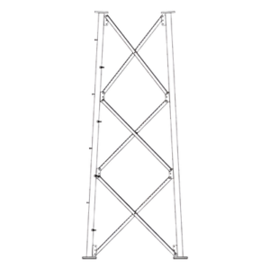 ROHN SSV11N332 – Sección 11 Base para Torre Autosoportada línea SSV (Código de Fábrica: 11N332)