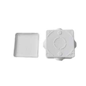 LINKEDPRO LP-WBX-80 – Caja de Derivación IP / IP55 / IK07 / 4 Entradas / 80 x 80 x 50 mm (3.15 x 3.15 x 1.97 in) / ABS Antiflama