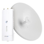 UBIQUITI AF5X-HD-30-S45 – Kit de Enlace Inalámbrico / 5 GHz / 1 Gbps+ / 2 Mpps / 4096 QAM / Antena 30 dBi Slant-45 / 98.4 pies