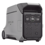 ECOFLOW EFD521 – Estación de Energía Portátil / 3600 Wh LFP / 5 Salidas AC 3600 W (7200 W Pico) / 2 USB-C 100 W / Carga Solar 1600 W / Wi-Fi y Bluetooth