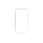 LUTRON ELECTRONICS CW1WH – Placa de Pared Decoradora / 1 Espacio / Sin Tornillos Visibles / Termoplástico Blanco Brillante / 11.9 x 7.5 cm