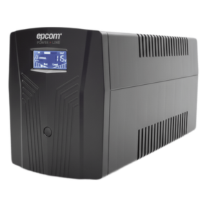 EPCOM POWERLINE EPU1500LCD – UPS Línea Interactiva / 1500 VA / 900 W / Salida 120 Vca / 6 Tomas NEMA 5-15R / Pantalla LCD / Factor de Forma 2U Rack/Torre