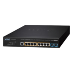 PLANET AVS-4210-8HP2X – Switch Administrable L2+ AV / 4 Puertos PoE++ 95W + 4 Puertos PoE+ 32W + 2 SFP+ 10G / Presupuesto PoE 240W / Fanless / Dante y NDI
