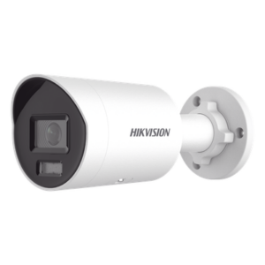 HIKVISION DS-2CD2087G2H-LIU – [Dual Light + ColorVu] Bala IP 8 Megapixel (4K) / Lente 2.8 mm / 40 mts IR + 40 mts Luz Blanca /  Microfono Integrado / Exterior IP67 /   WDR 130 dB / ACUSENSE (Filtro de Falsas Alarmas) / Captura Facial / PoE / Metal / ACUSEARCH