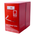 SFIRE SF-22-06-LE – Cable para Alarma / 6 Conductores / 22 AWG / CCA / 305 m (1000 ft) / PVC Retardante / Blanco