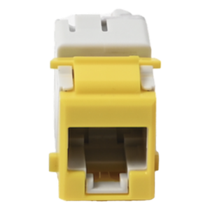 SIEMON U5-K05NS – Jack Keystone / Cat5e UTP / Impacto 110 / T568A-B / -10 a 60°C / Amarillo