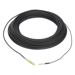 LINKEDPRO BY EPCOM LP-50-SCA – Fibra Óptica Drop / G.657A2 Monomodo / SC/APC-SC/APC / 50 m (164 pies) / LS0H / Interior-Exterior