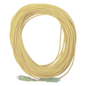 FIBERHOME OFC-SC/APC-SC/APC-S-30-20 – Jumper de Fibra Óptica Simplex, Monomodo, con Conectores SC/APC-SC/APC, 20 metros