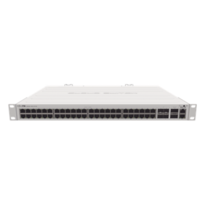 MIKROTIK CRS354-48G-4S+2Q+RM – Switch / 48 Puertos Gigabit RJ45 / 4 SFP+ 10G / 2 QSFP+ 40G / Rackmount / 168 Gbps Non-Blocking / 336 Gbps Switching Capacity