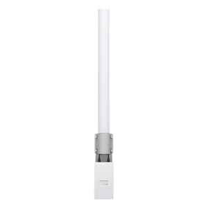 UBIQUITI AMO-5G10 – Antena Omnidireccional / 360° Azimutal / 5 GHz (5.45-5.85 GHz) / 10 dBi / Dual Polaridad MIMO 2x2 / Resistencia Viento 200 km/h (124.3 mph)