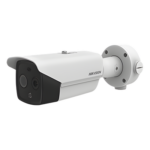 HIKVISION DS-2TD2617-10/QA – Cámara Bala IP Termográfica / Medición Temperatura -20°C a 150°C / Sensor Térmico 160 x 120 / Teleobjetivo Térmico 9.7 mm / Óptica 5 MP / IR 40 m (131.2 ft) / IP67