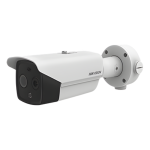 HIKVISION DS-2TD2617-10/QA – Cámara Bala IP Termográfica / Medición Temperatura -20°C a 150°C / Sensor Térmico 160 x 120 / Teleobjetivo Térmico 9.7 mm / Óptica 5 MP / IR 40 m (131.2 ft) / IP67
