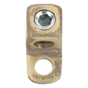 LINKEDPRO BY EPCOM LP-CB-250 – Conector Bornes / Cable 1/0 AWG-250 MCM / Bronce 100% / Baja Resistencia / Sin Soldadura Exotérmica / 0.18x0.16 ft