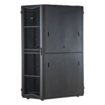 PANDUIT XG84522BS0001 – Gabinete para Centro de Datos / 45 UR / 800 mm Ancho (2.62 ft) / 1200 mm Profundidad (3.94 ft) / Carga 1591 kg / Acero Negro