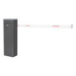 ACCESSPRO XBF-4003-R – Barrera Vehicular / Brazo Articulado 4 m (13.1 ft) / Apertura 3 s / 150 Ciclos/Hora / Encoder Electrónico / Corona Semaforizada
