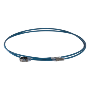 PANDUIT STP28X2MBU – Patch Cord Cat6A / 28 AWG / S/FTP Blindado / CM/LS0H / 2 m (6.56 ft) / Azul