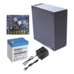 EPCOM POWERLINE KIT16B2LK5 – Kit Fuente de Poder con Batería de Respaldo / 12 Vcc / 1.5 A / 4.5 Ah / Gabinete Interior 221 x 191 x 83 mm (8.7 x 7.5 x 3.3 in)