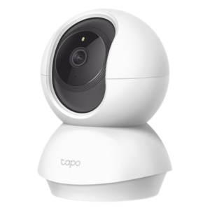TP-LINK TAPO-C210 – Cámara IP Doméstica Pan/Tilt / 2K 3 Megapixel / Visión 360° / IR 9 m (29.5 ft) / Audio Bidireccional / Detección IA Personas y Llanto