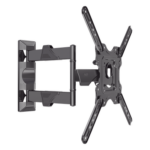 NB-EPCOM P4-NB – Soporte de Pared Articulado / Pantallas 32" a 55" / VESA 100x100 a 400x400 mm / Carga 27.2 kg (60 lbs) / Extensión 5 a 40 cm / Giro 180° / Inclinación +8° a -5°