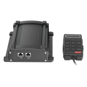 EPCOM INDUSTRIAL SIGNALING X100F – Sirena Vehicular / 100W / 115 dB / Controlador Unimando con Micrófono / 7 Tonos Americanos / Compatible Barras X67/X75