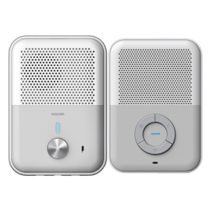 KOCOM KDP-Q81K – Kit de Audioportero Manos Libres / Frente de Calle a 4 Estaciones Interiores / Alimentación 120V / Consumo Máximo 2.6W / Montaje Superficial / Cable 4 Hilos Calibre 18