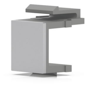 UBIQUITI UACC-KEYSTONE-BLANK-INSERT – Insertos Ciegos Keystone / Snap-In / 24 Piezas / 16.3 x 14.6 x 18 mm (0.64 x 0.57 x 0.7") / ABS Retardante a la Flama