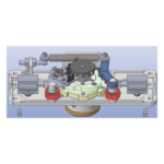 HIKVISION 202003938 – Kit de actuador mecánico giratorio / Doble solenoide de paro / Sensor de paso integrado / Placa base metálica / Compatible con torniquete DS-K3G501LX