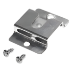 SYSCOM PARTS C5 – Clip de Metal para Micrófono / 3 cm x 6 cm / Instalación en Vehículos / 3 Tornillos Incluidos