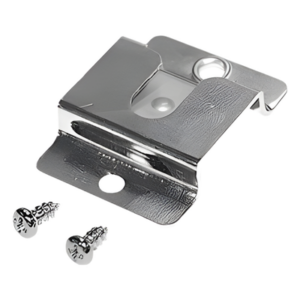 SYSCOM PARTS C5 – Clip de Metal para Micrófono / 3 cm x 6 cm / Instalación en Vehículos / 3 Tornillos Incluidos